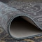 World Rug Gallery Modern Floral Swirl Design Non-Slip Runner Rug 2' x 7' Gray 508GRAY2X7 - alternate 2